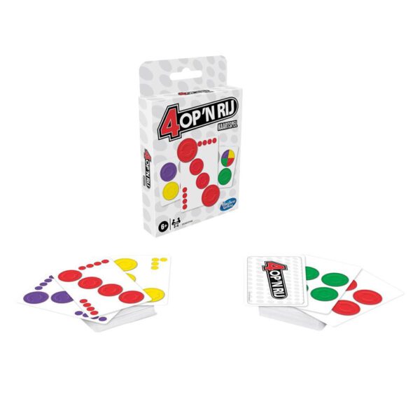 Hasbro 4 Op 'n Rij Kaartspel - Afbeelding 2