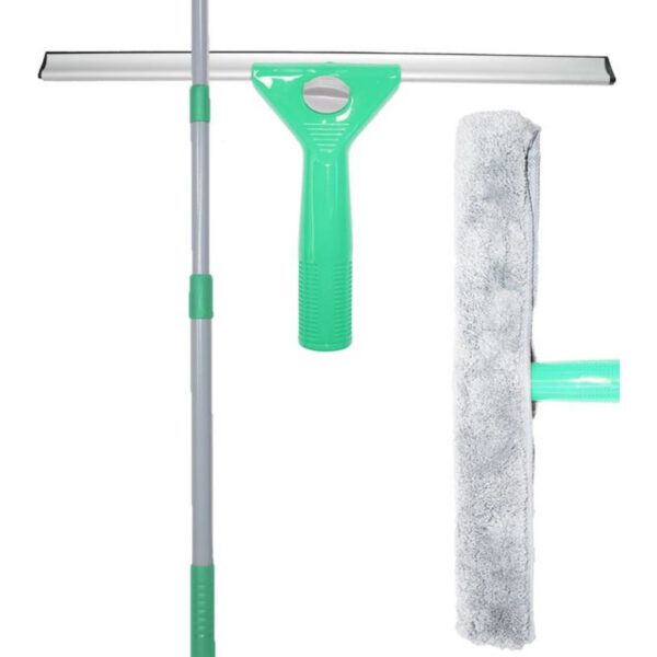 Aqua Laser Raamwisserset Groen/Grijs - Afbeelding 2