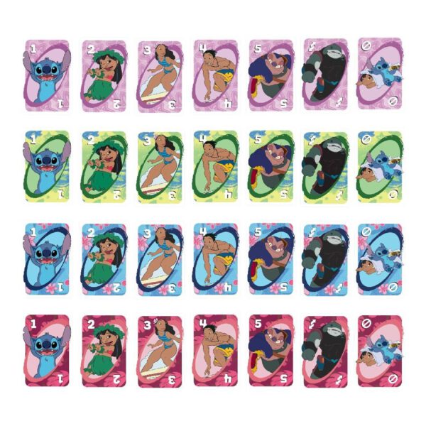 Mattel Uno Disney Lilo en Stitch - Afbeelding 5