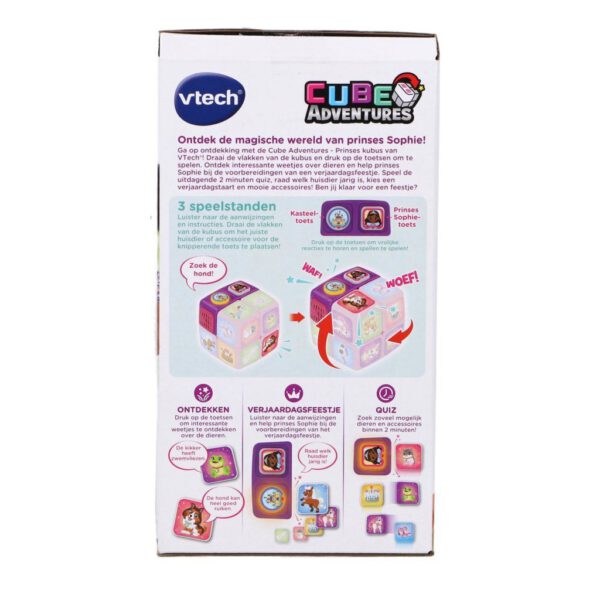 VTech Kleuter Cube Adventures Prinses + Licht en Geluid - Afbeelding 5