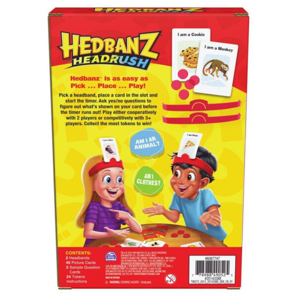 Spin Master Hedbanz Rara Wat Ben Ik? - Afbeelding 2