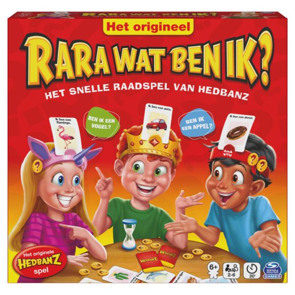 Spin Master Hedbanz Rara Wat Ben Ik? - Afbeelding 2