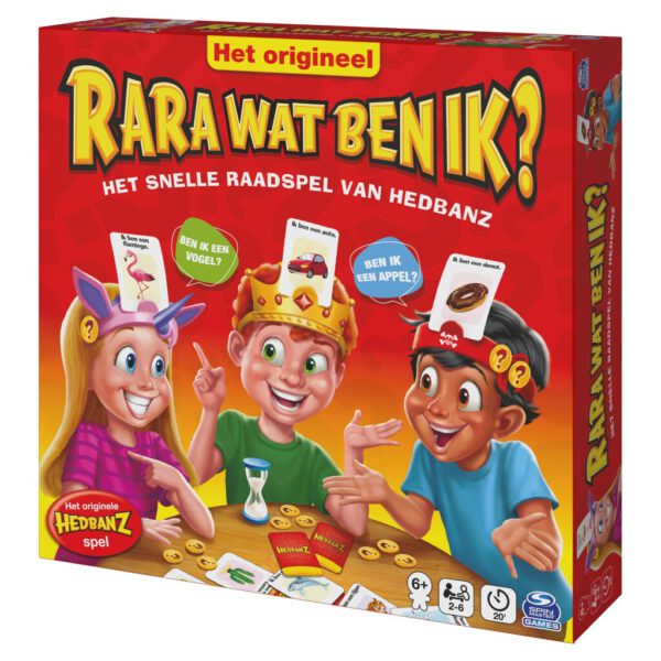 Spin Master Hedbanz Rara Wat Ben Ik? - Afbeelding 3