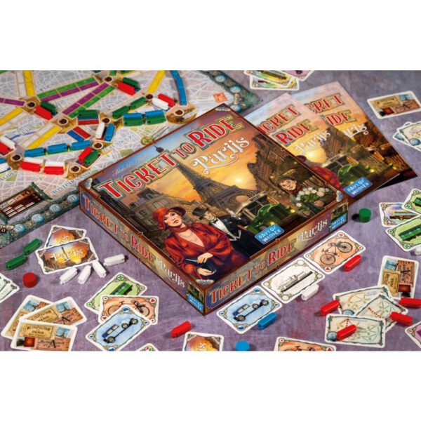 Days of Wonder Ticket To Ride Parijs - Afbeelding 4