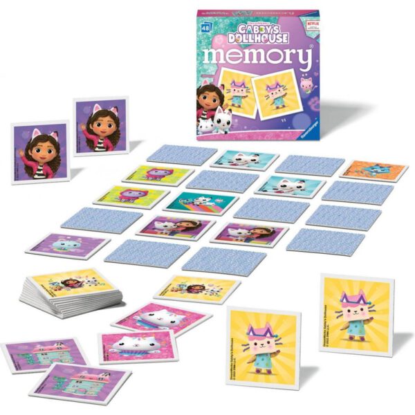 Ravensburger Gabby's Dollhouse Memory 48 Kaarten - Afbeelding 2