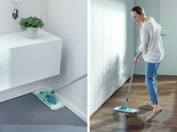 Leifheit 55512 Powerclean M 33cm Vloerwisser met Telescoopsteel 88-145cm - Afbeelding 2