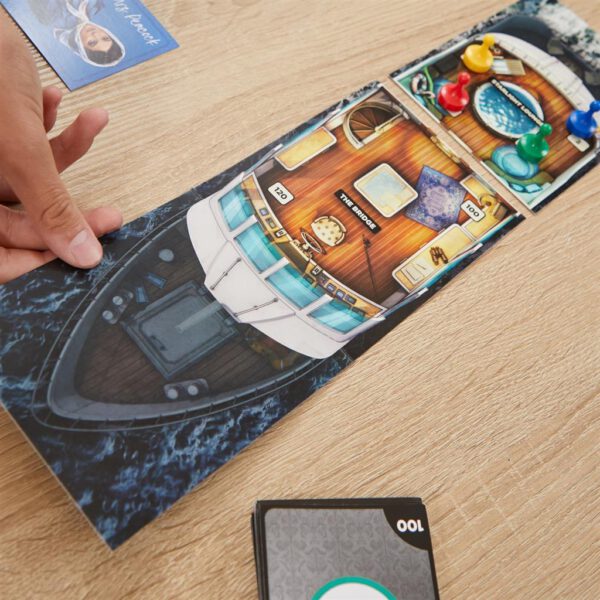 Hasbro Gaming Cluedo Sabotage op Zee - Afbeelding 4