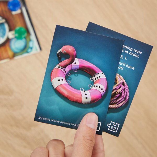 Hasbro Gaming Cluedo Sabotage op Zee - Afbeelding 6