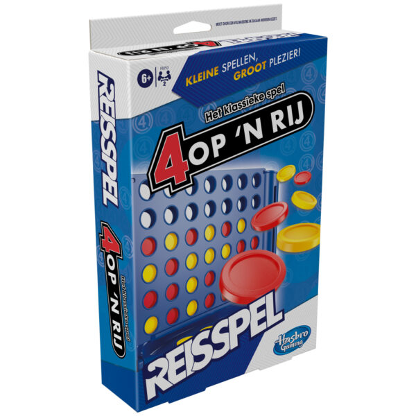 Hasbro Gaming Reisspel 4 Op een Rij - Afbeelding 4