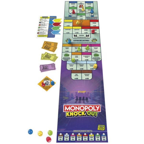 Hasbro Gaming Monopoly Knockout - Afbeelding 2