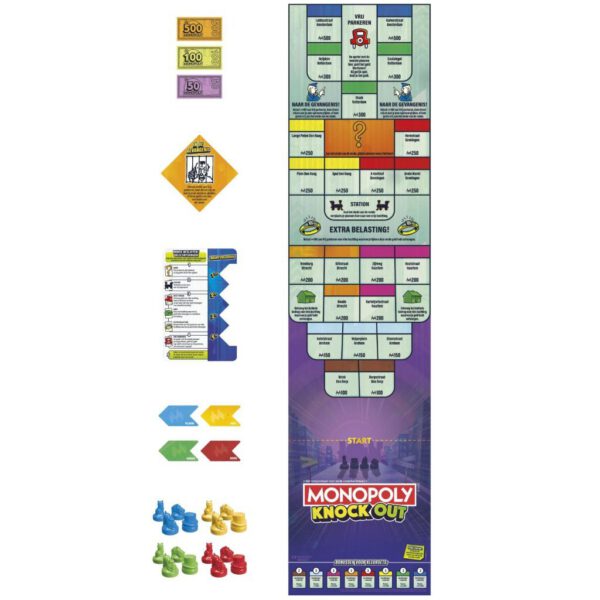 Hasbro Gaming Monopoly Knockout - Afbeelding 4