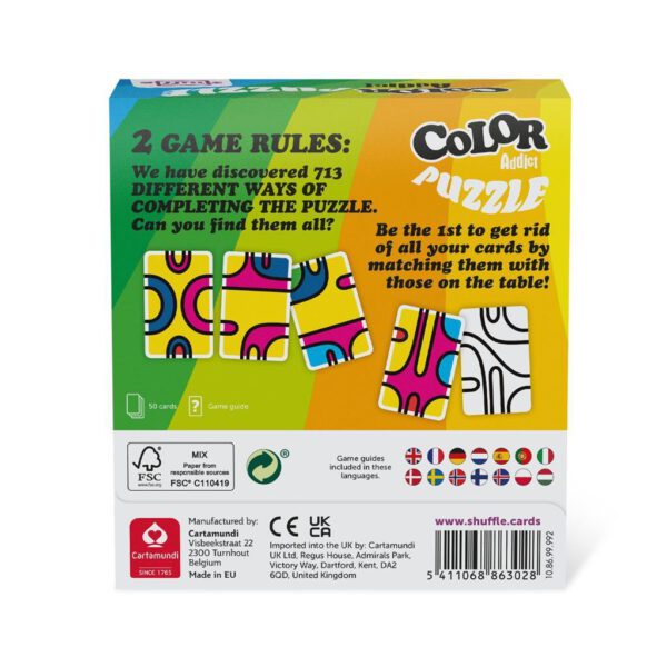Shuffle Color Addict Puzzel - Afbeelding 3
