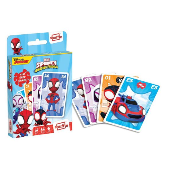 Shuffle Spidey 4in1 Kaarten - Afbeelding 4