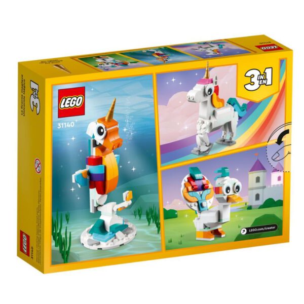 Lego Creator 31140 3in1 Magische Eenhoorn - Afbeelding 2