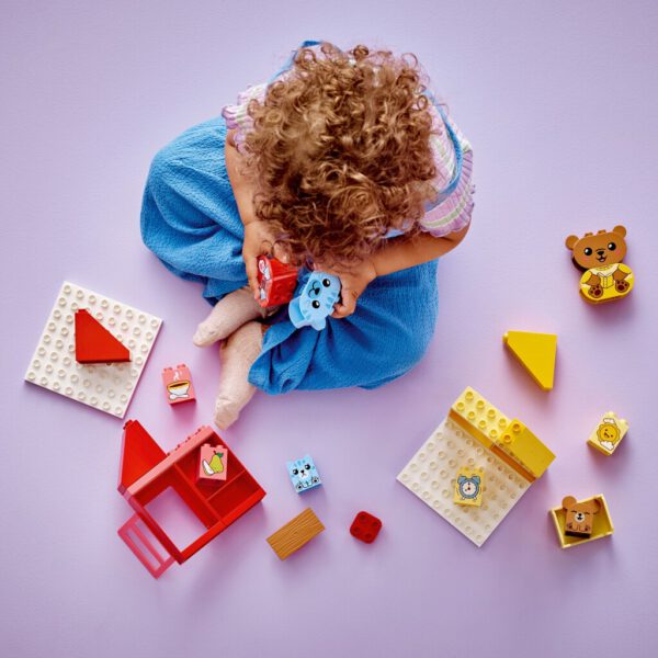 Lego Duplo 10414 Dagelijkse Gewoontes Eten en Slapen - Afbeelding 3