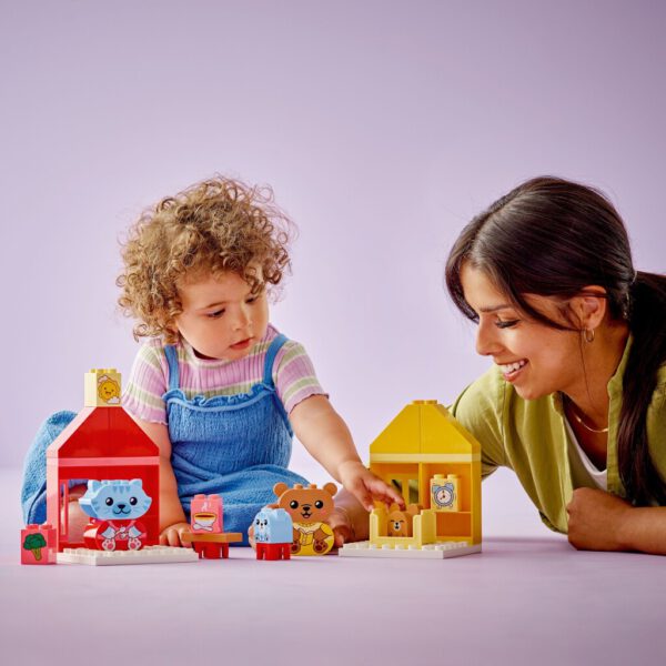Lego Duplo 10414 Dagelijkse Gewoontes Eten en Slapen - Afbeelding 4
