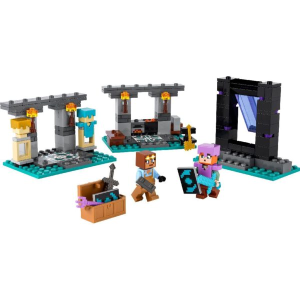 Lego Minecraft 21252 The Armory - Afbeelding 2