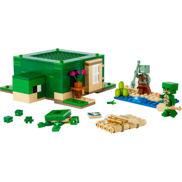 Lego Minecraft 21254 The Turtle Beach House - Afbeelding 2