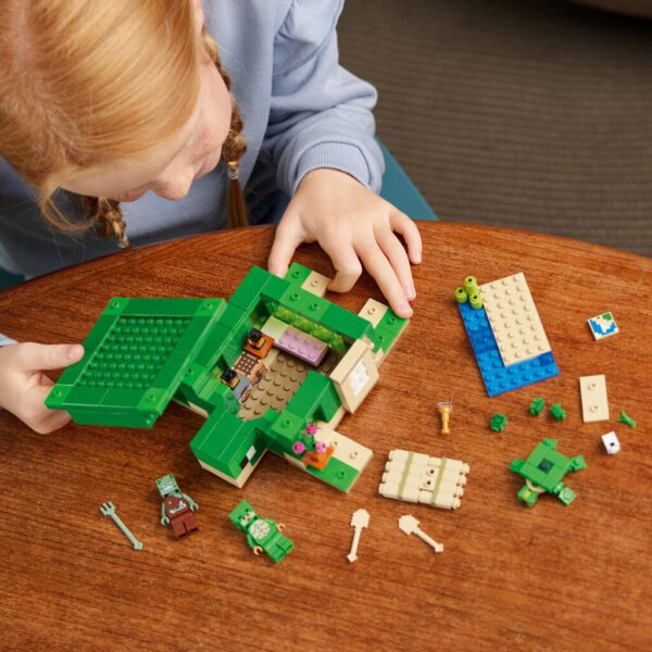 Lego Minecraft 21254 The Turtle Beach House - Afbeelding 3