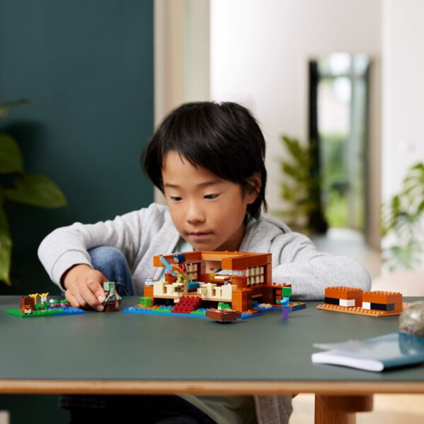 Lego Minecraft 21256 The Frog House - Afbeelding 4