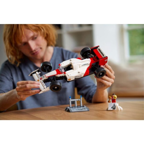 Lego Icons 10330 Mclaren MP4/4 en Ayrton Senna - Afbeelding 4