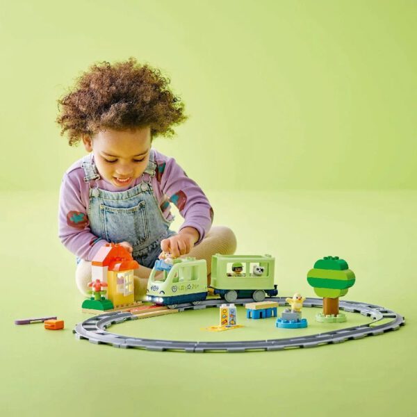 Lego Duplo 10427 Town Interactieve Avonturentrein + Licht en Geluid - Afbeelding 5