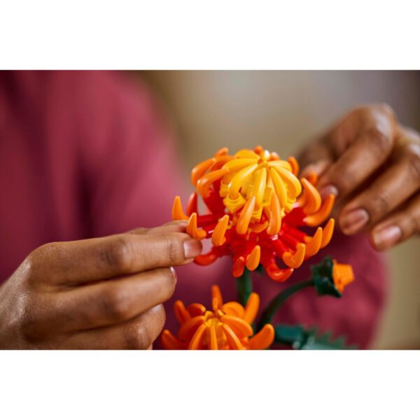 Lego Icons 10368 Chrysant - Afbeelding 4