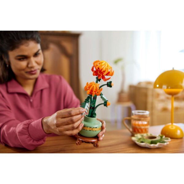Lego Icons 10368 Chrysant - Afbeelding 5