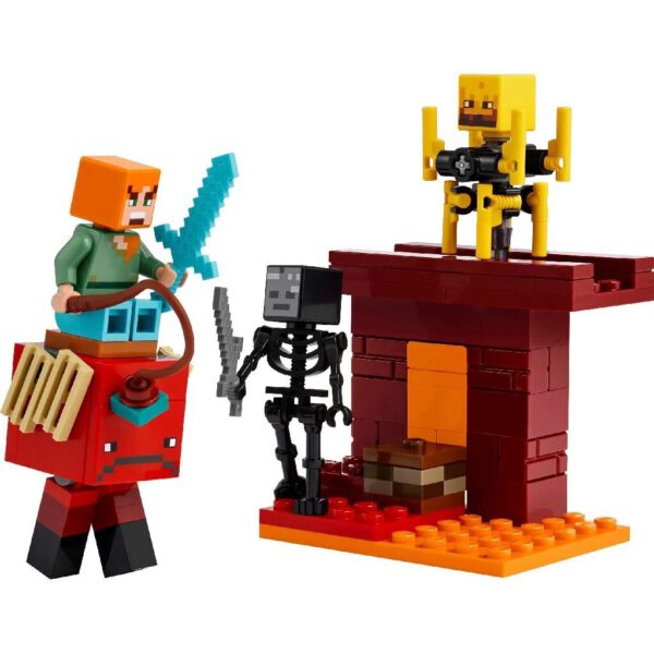 Lego Minecraft 21266 De Lavastrijd in de Nether - Afbeelding 2