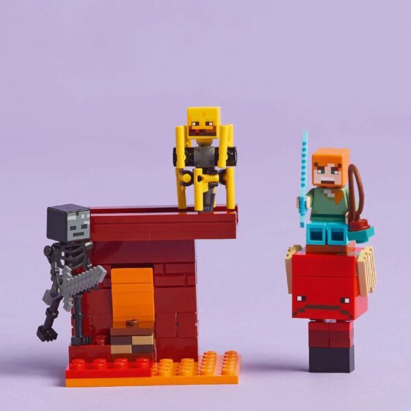 Lego Minecraft 21266 De Lavastrijd in de Nether - Afbeelding 3