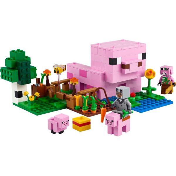 Lego Minecraft 21268 Het Huis Van Het Biggetje - Afbeelding 2
