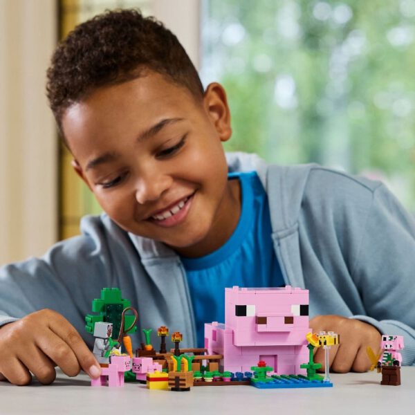 Lego Minecraft 21268 Het Huis Van Het Biggetje - Afbeelding 5