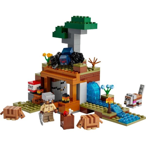 Lego Minecraft 21269 De Gordeldieren bij de Mijn - Afbeelding 2