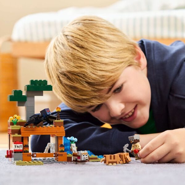 Lego Minecraft 21269 De Gordeldieren bij de Mijn - Afbeelding 5