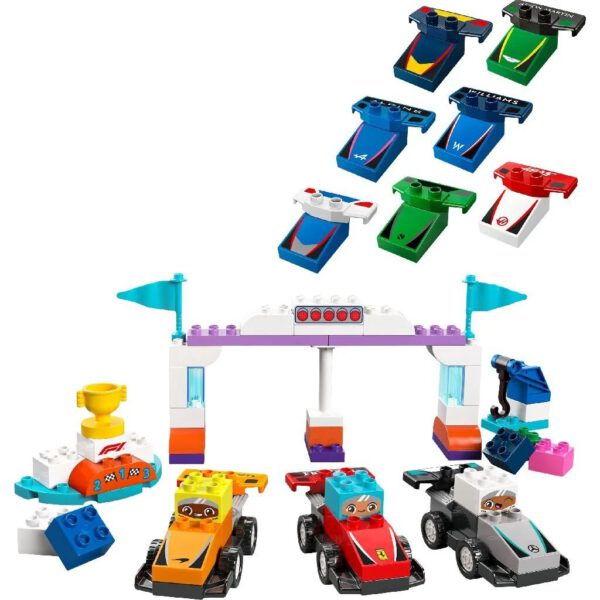 Lego Duplo 10445 F1 Team Racewagens en Coureurs - Afbeelding 3