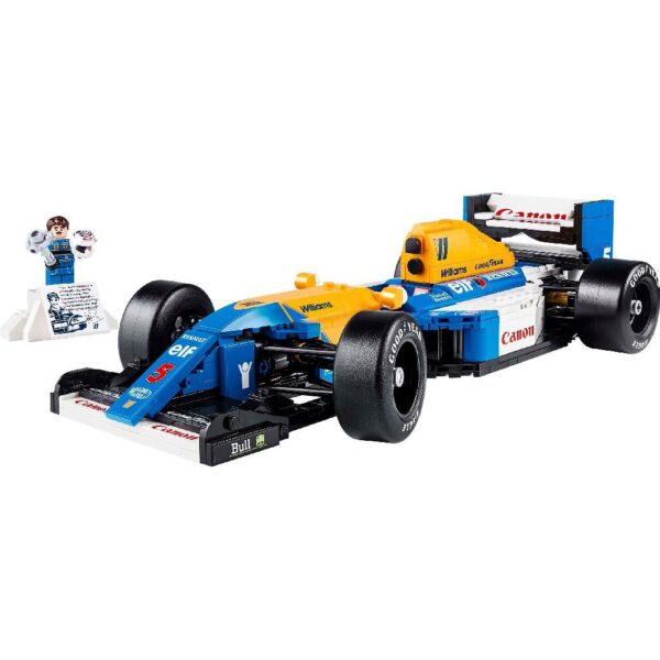 Lego Icons 10353 Williams Racing FW14B en Nigel Mansell - Afbeelding 2