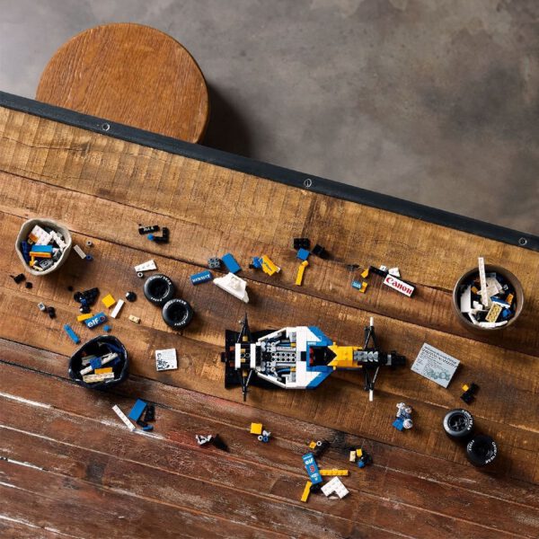 Lego Icons 10353 Williams Racing FW14B en Nigel Mansell - Afbeelding 3