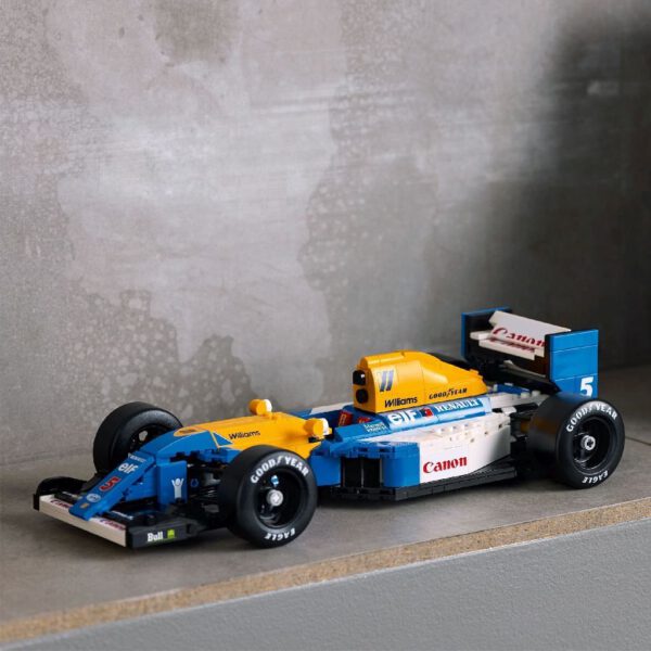 Lego Icons 10353 Williams Racing FW14B en Nigel Mansell - Afbeelding 5