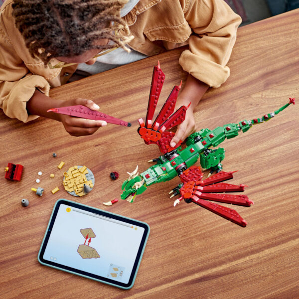 Lego Creator 31161 3in1 Middeleeuwse Draak - Afbeelding 3