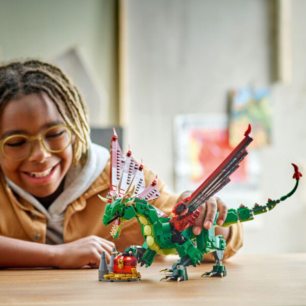 Lego Creator 31161 3in1 Middeleeuwse Draak - Afbeelding 4