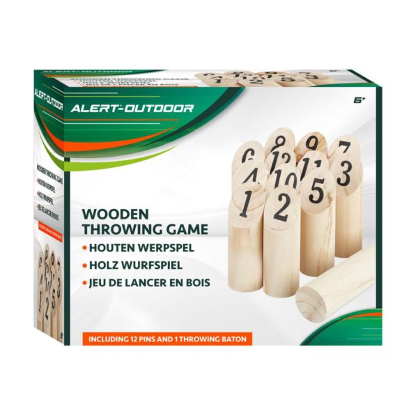 Alert Outdoor Houten Werpspel 13-delig - Afbeelding 2