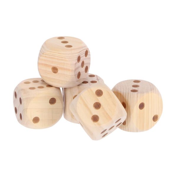Alert Outdoor XL Houten Dobbelstenen + Scoreblok - Afbeelding 2