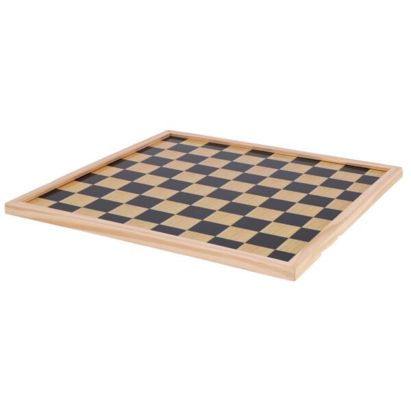 Houten Dam-Schaakbord 40x40 cm - Afbeelding 2