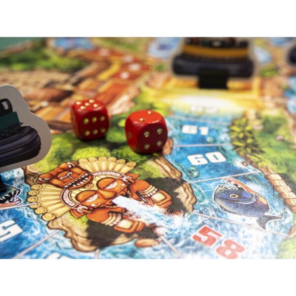 Jumbo Efteling Ganzenbord Piraña Wildwaterspel - Afbeelding 5