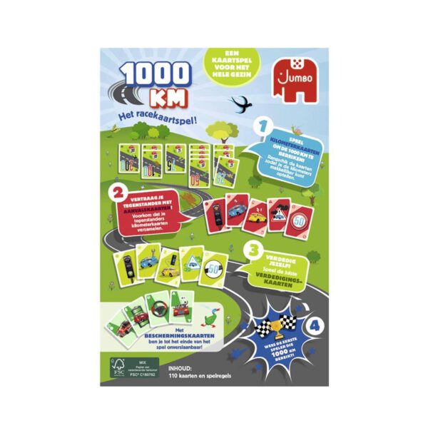 Jumbo 1000 KM Kaartspel - Afbeelding 2