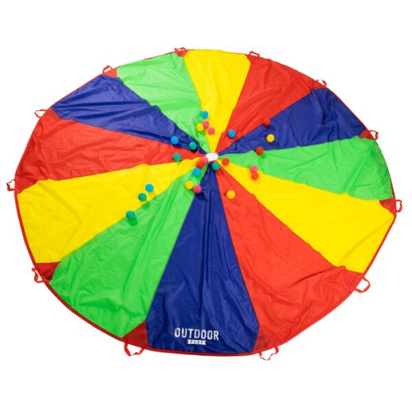 Outdoor Play Parachutedoek met Ballen - Afbeelding 2
