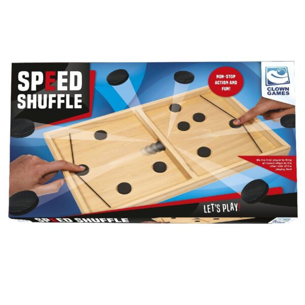 Clown Games Speed Shuffle Sling Puck Hout - Afbeelding 5