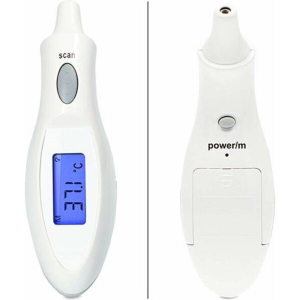 Alecto BC-27 Infrarood Oorthermometer Wit - Afbeelding 2