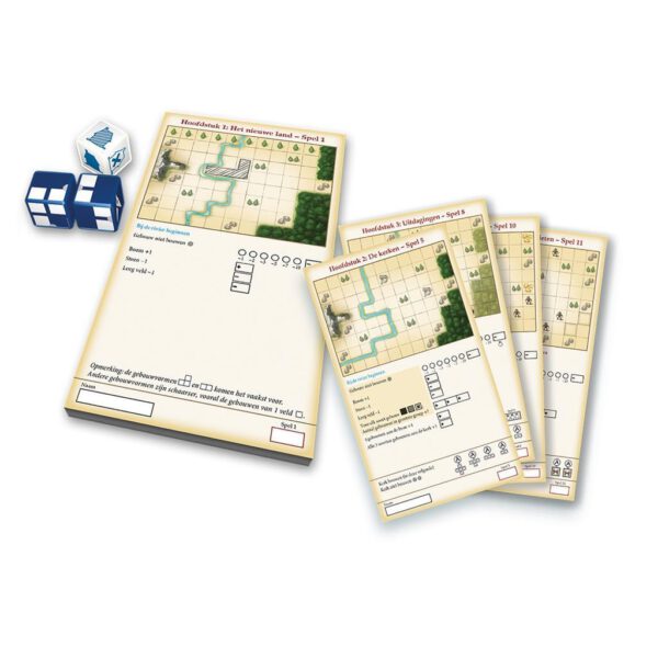 999 Games My City Roll and Write - Afbeelding 2