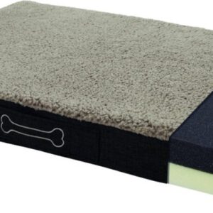 Sun Garden Losse Hondenkussen overtrek voor Sun Garden Buddy 120x72x10 Grijs/Antraciet
